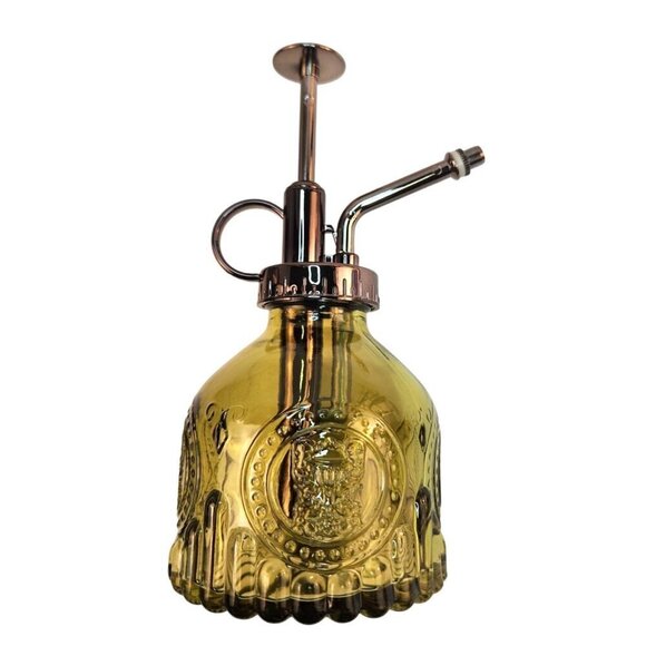 Glass Mister Spray Pickle Olive Green Bottle With Pump works for Plant , Hair, C - Picture 5 of 7